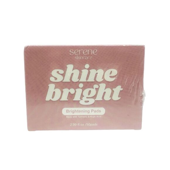 Serene Skincare Shine Bright Brightening Pads - 50 Pads - Picture 1 of 3